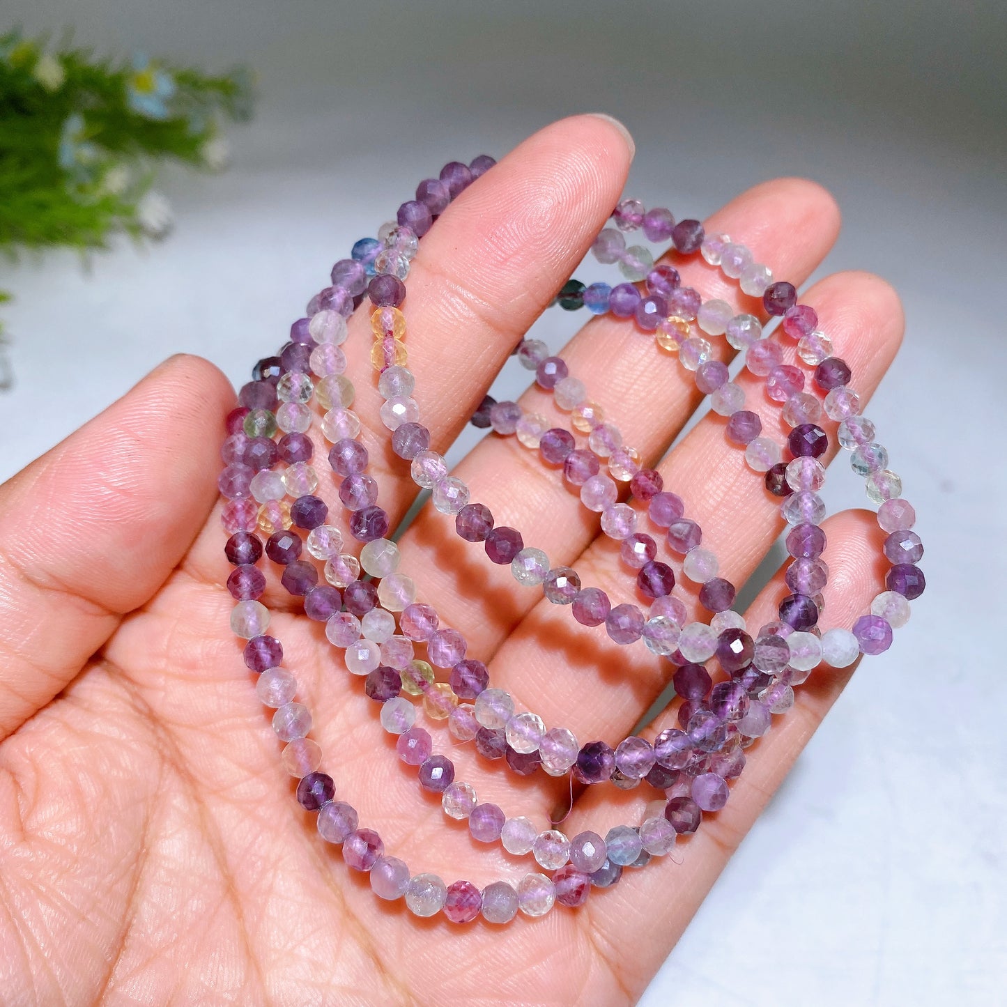 4mm Faceted Crystal Bracelet Wholesale