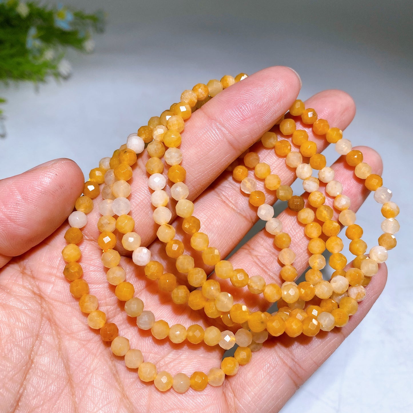 4mm Faceted Crystal Bracelet Wholesale