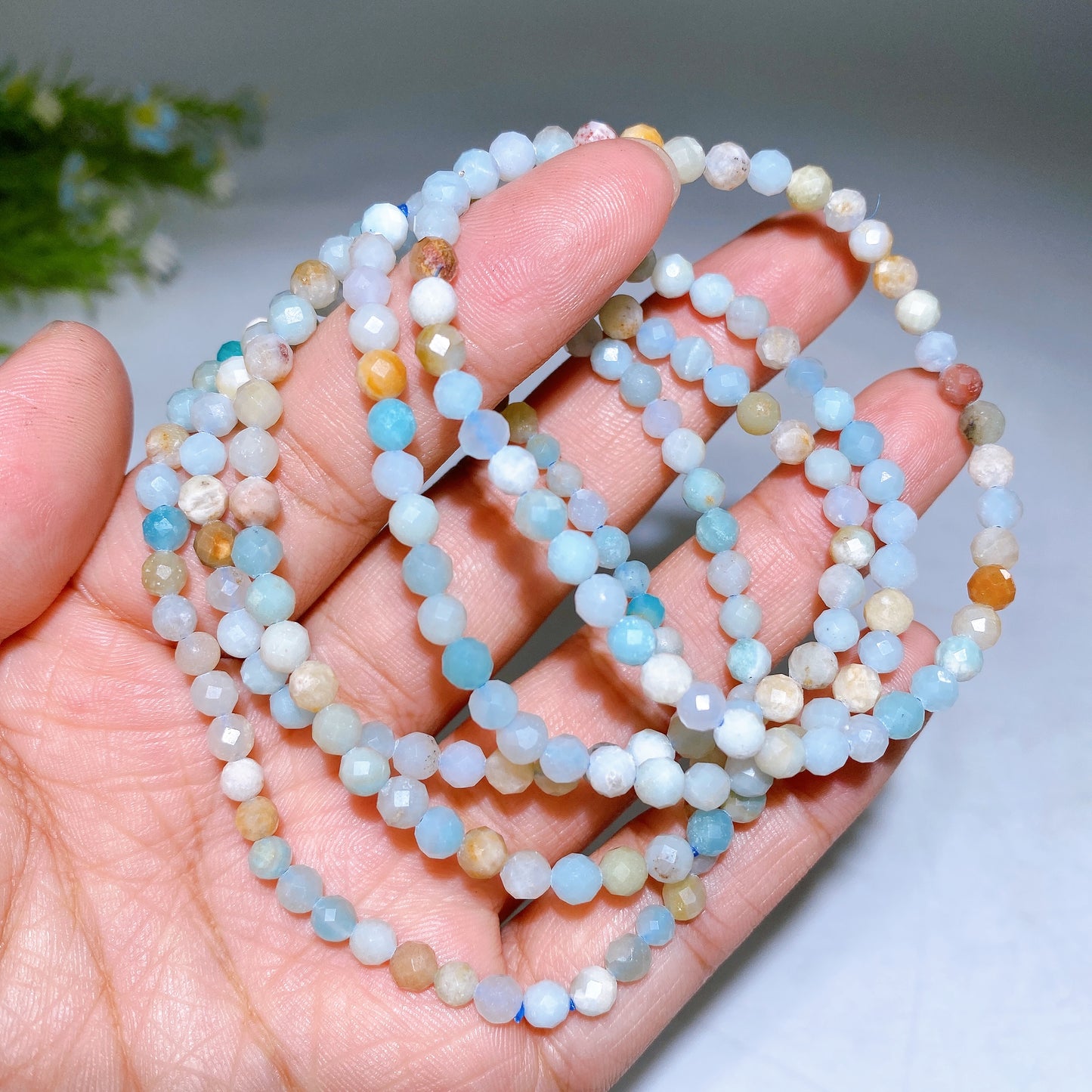 4mm Faceted Crystal Bracelet Wholesale