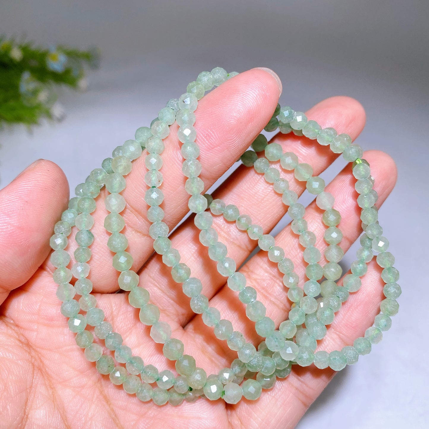 4mm Faceted Crystal Bracelet Wholesale