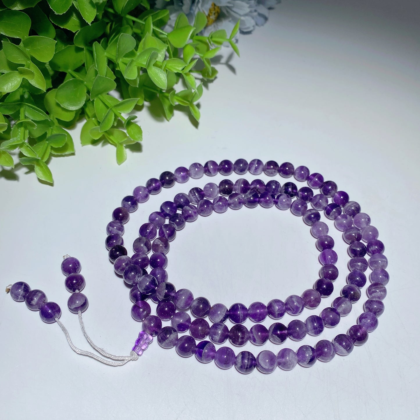 8mm Mala 108 Beads Necklace Crystal String Bulk Wholesale