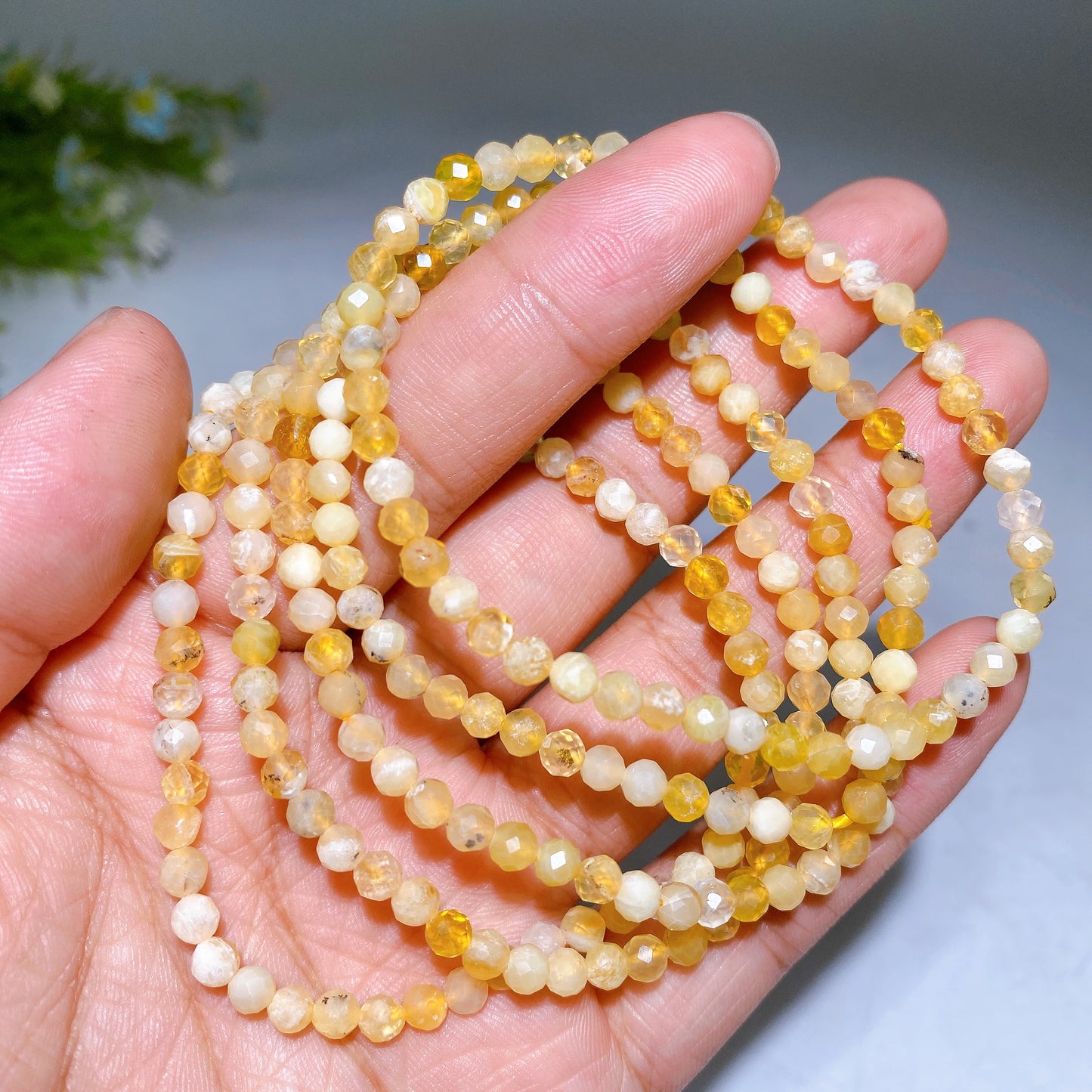 4mm Faceted Crystal Bracelet Wholesale
