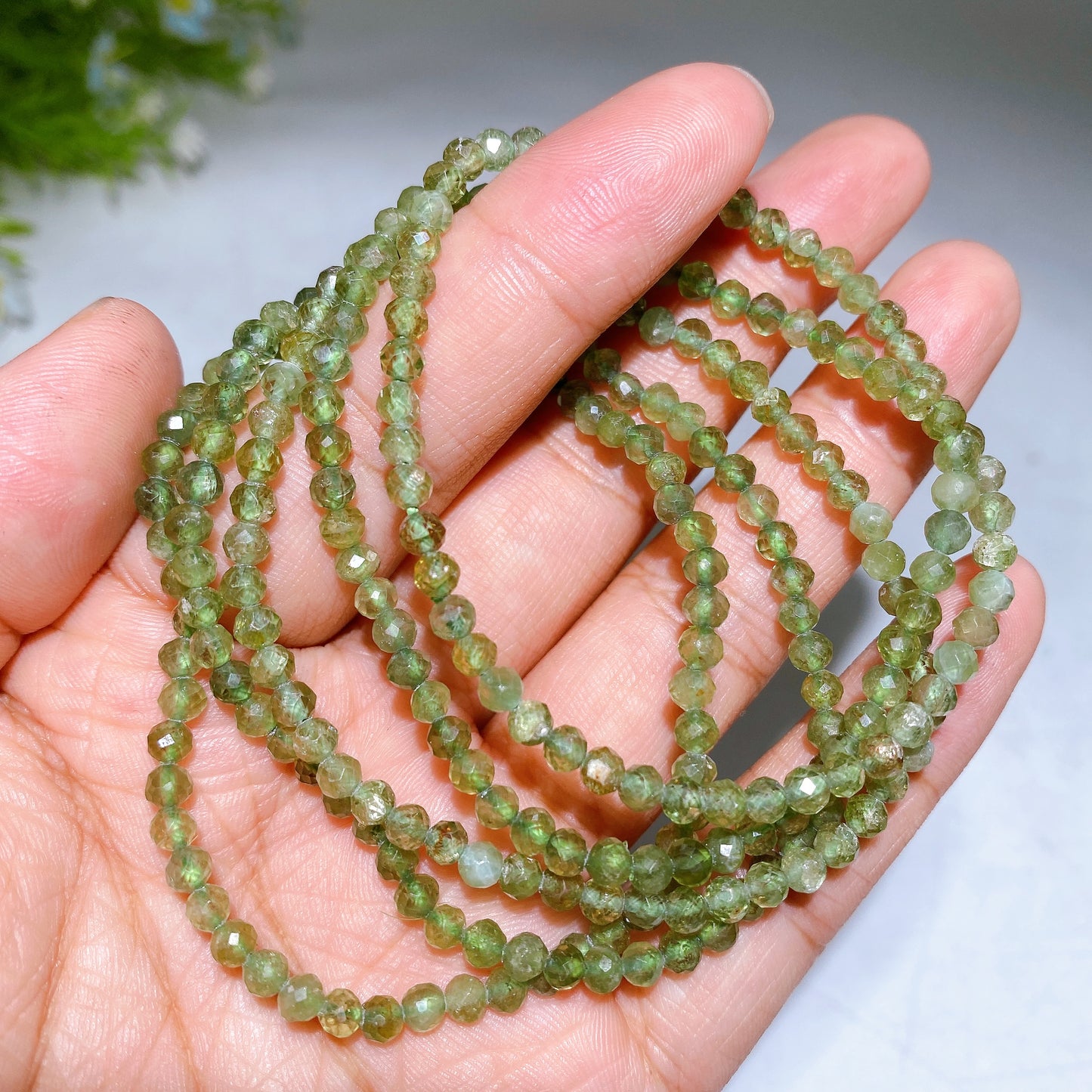 4mm Faceted Crystal Bracelet Wholesale