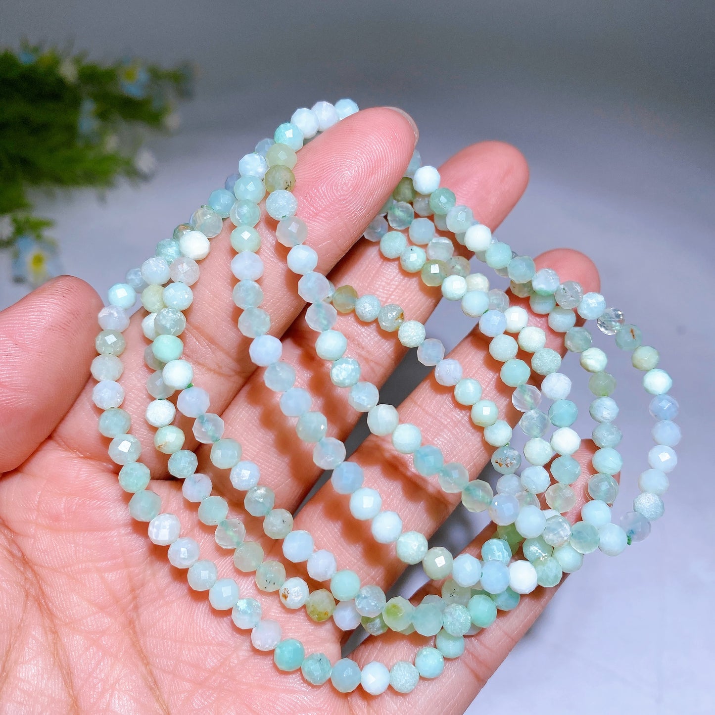 4mm Faceted Crystal Bracelet Wholesale