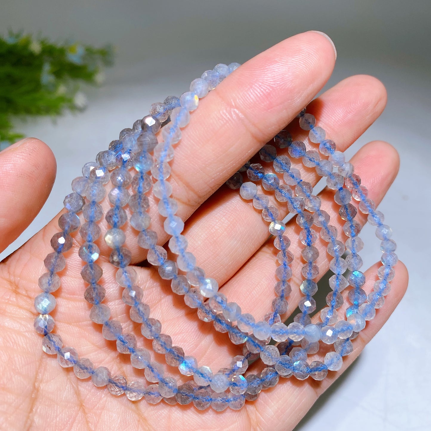 4mm Faceted Crystal Bracelet Wholesale