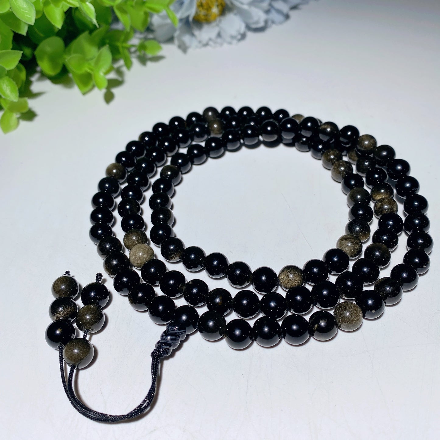 8mm Mala 108 Beads Necklace Crystal String Bulk Wholesale