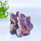 1.9" Labradorite Rhodonite Dream Amethyst Flying Pig Carvings Crystal Healing Bulk Wholesale