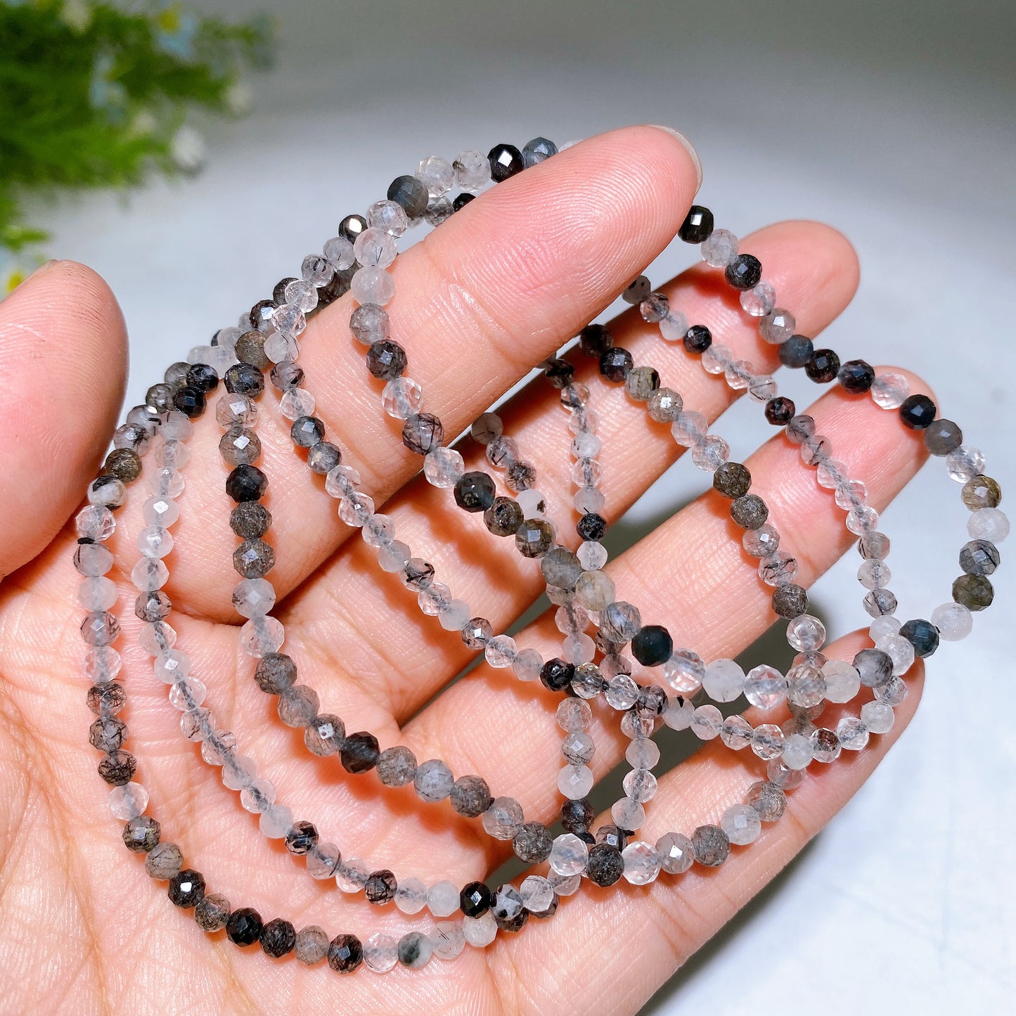 4mm Faceted Crystal Bracelet Wholesale