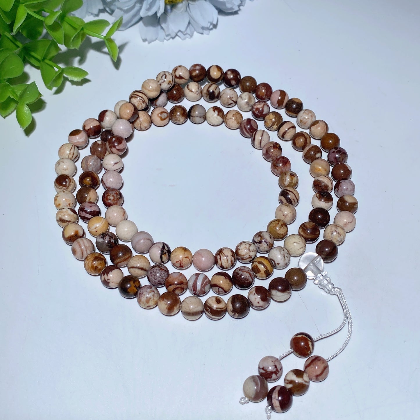 8mm Mala 108 Beads Necklace Crystal String Bulk Wholesale