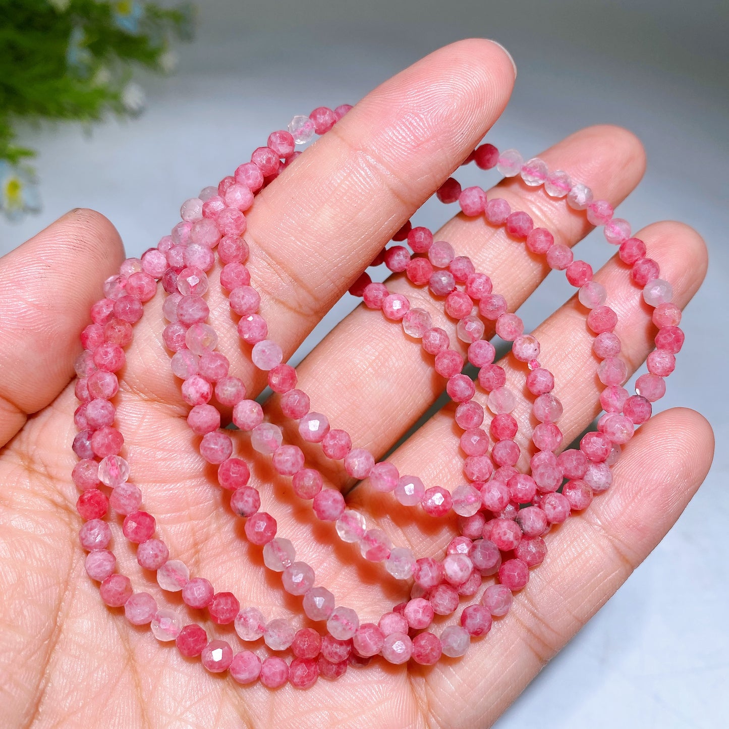 4mm Faceted Crystal Bracelet Wholesale