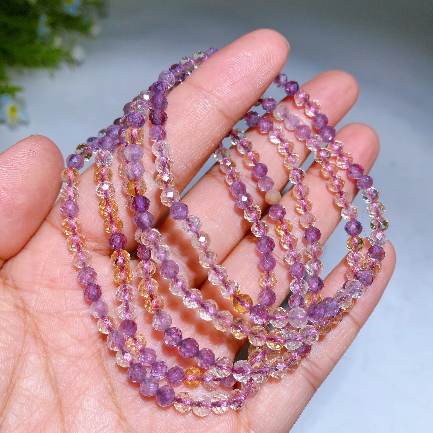 4mm Faceted Crystal Bracelet Wholesale