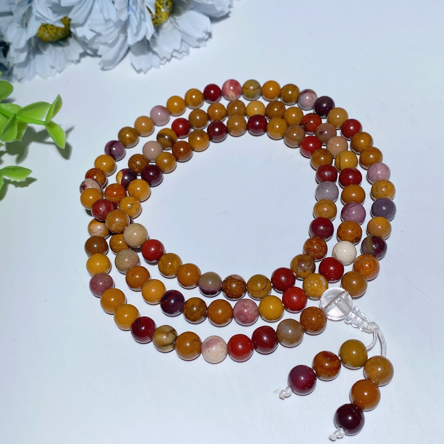 8mm Mala 108 Beads Necklace Crystal String Bulk Wholesale