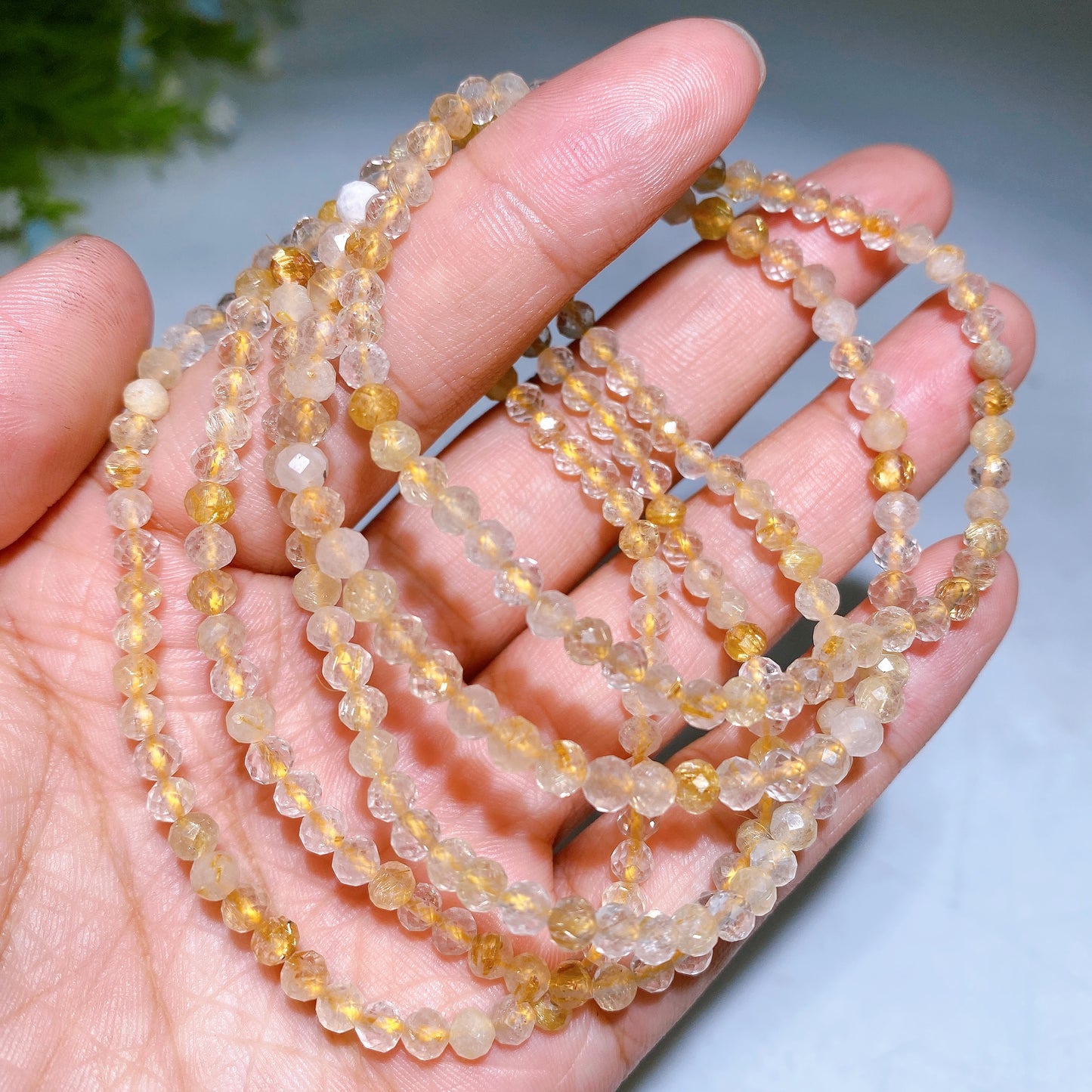 4mm Faceted Crystal Bracelet Wholesale