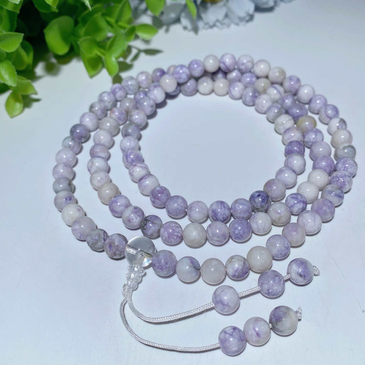 8mm Mala 108 Beads Necklace Crystal String Bulk Wholesale