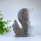 2.3"-2.5" Clear Quartz Cluster Squirrel Carvings Bulk Wholesale