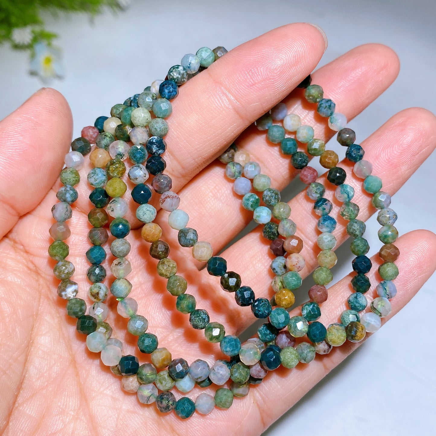 4mm Faceted Crystal Bracelet Wholesale
