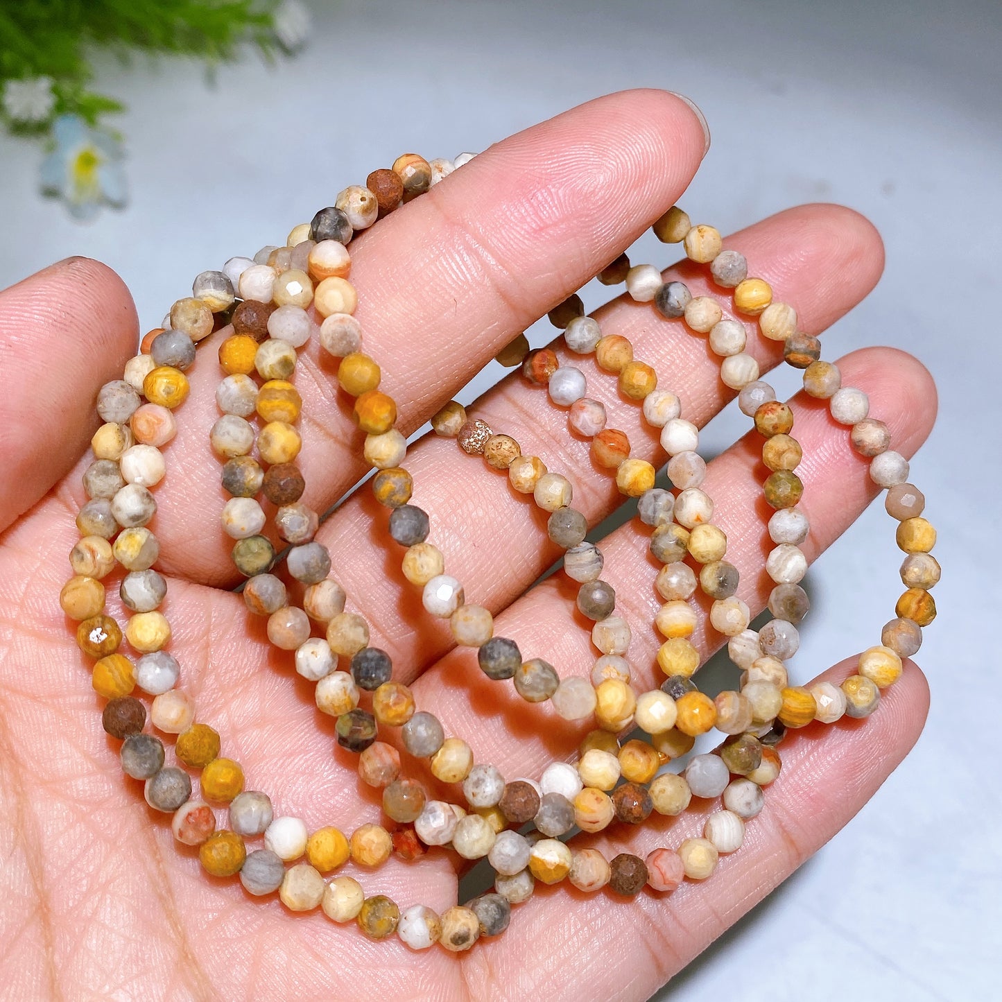 4mm Faceted Crystal Bracelet Wholesale