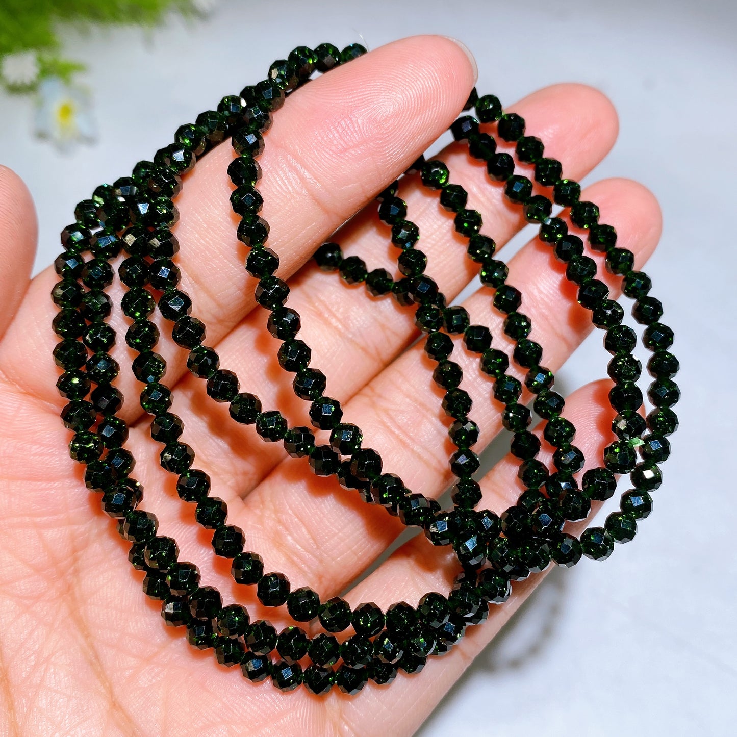 4mm Faceted Crystal Bracelet Wholesale