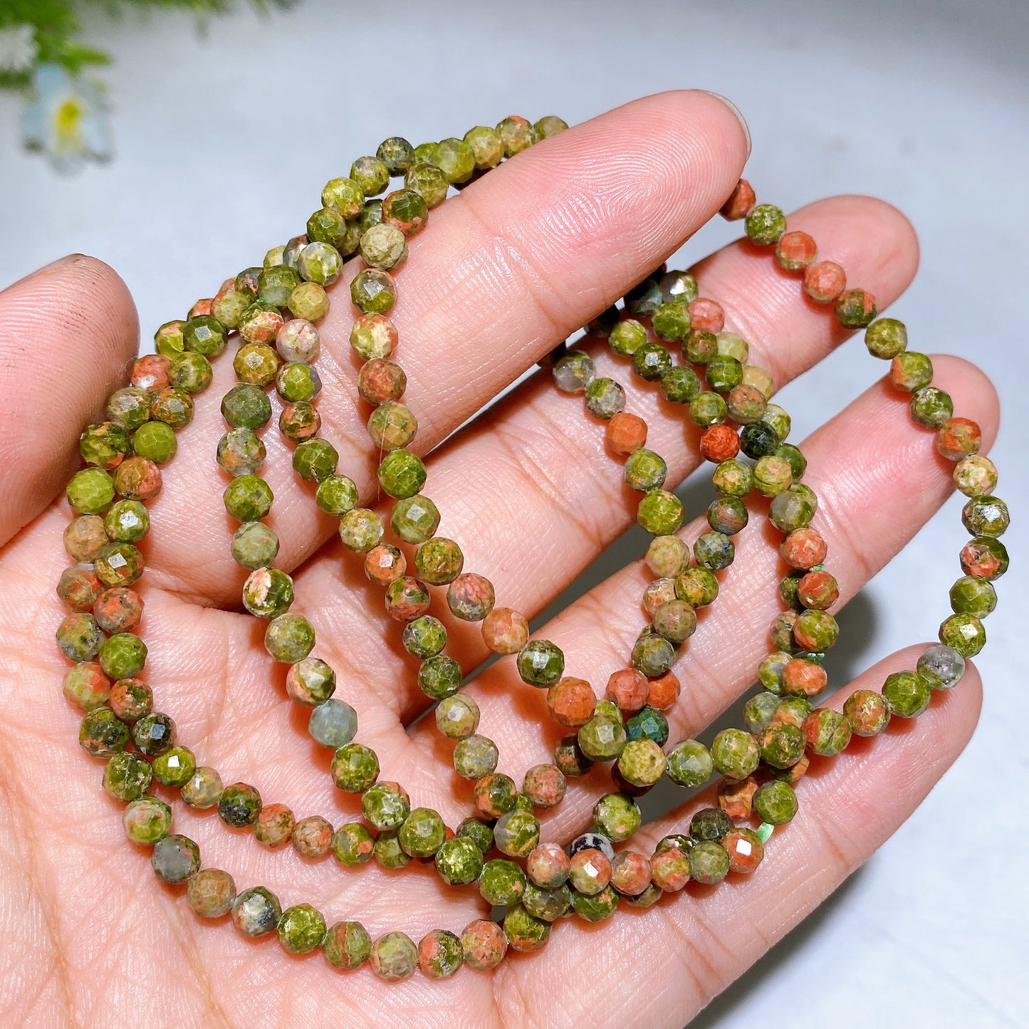 4mm Faceted Crystal Bracelet Wholesale