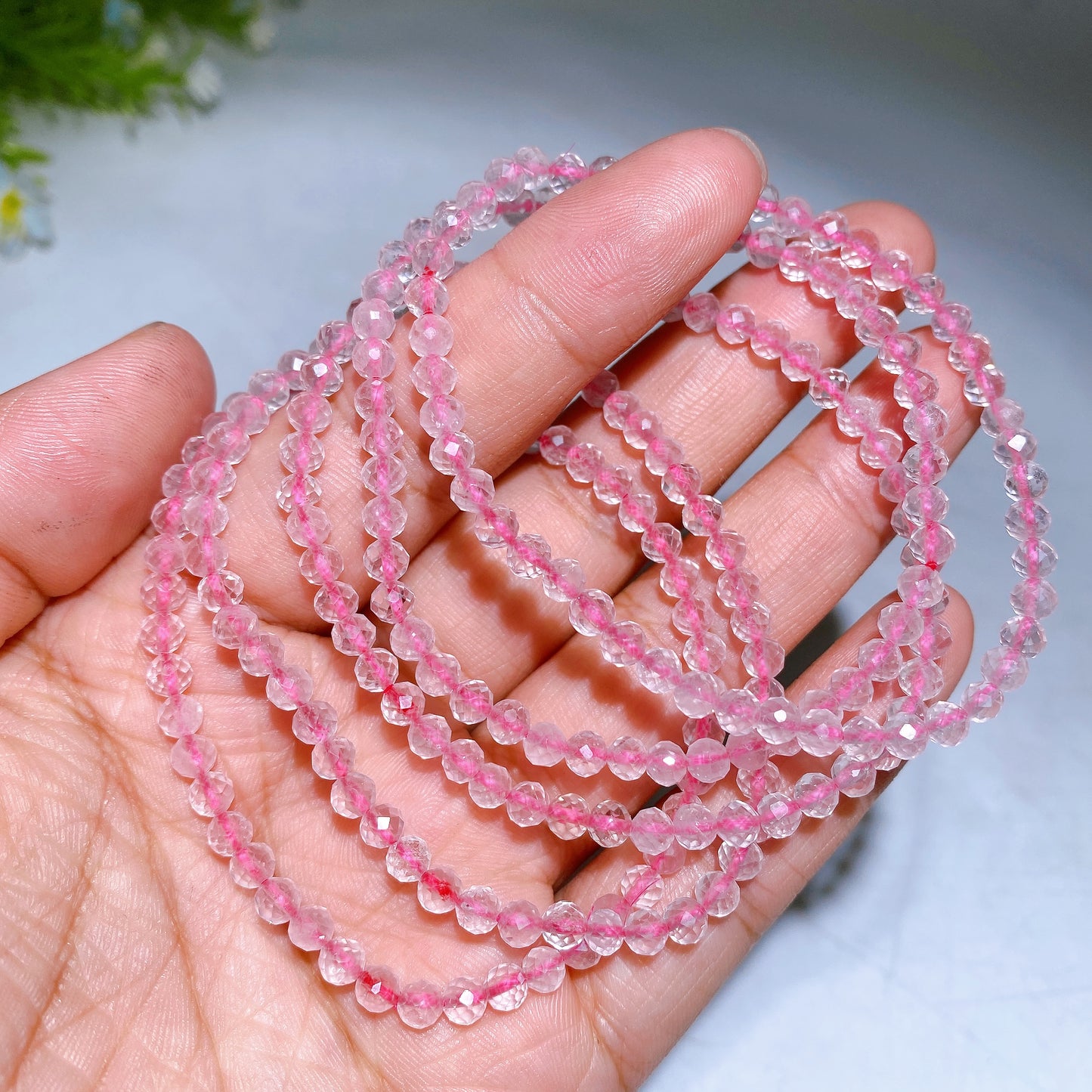 4mm Faceted Crystal Bracelet Wholesale