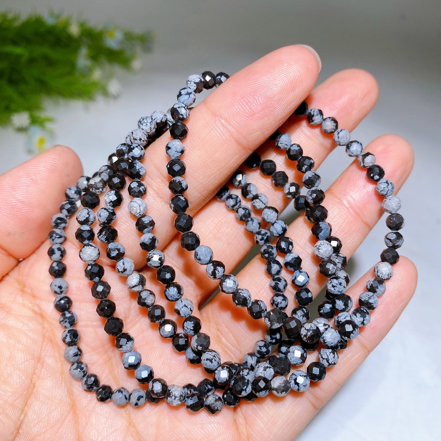 4mm Faceted Crystal Bracelet Wholesale