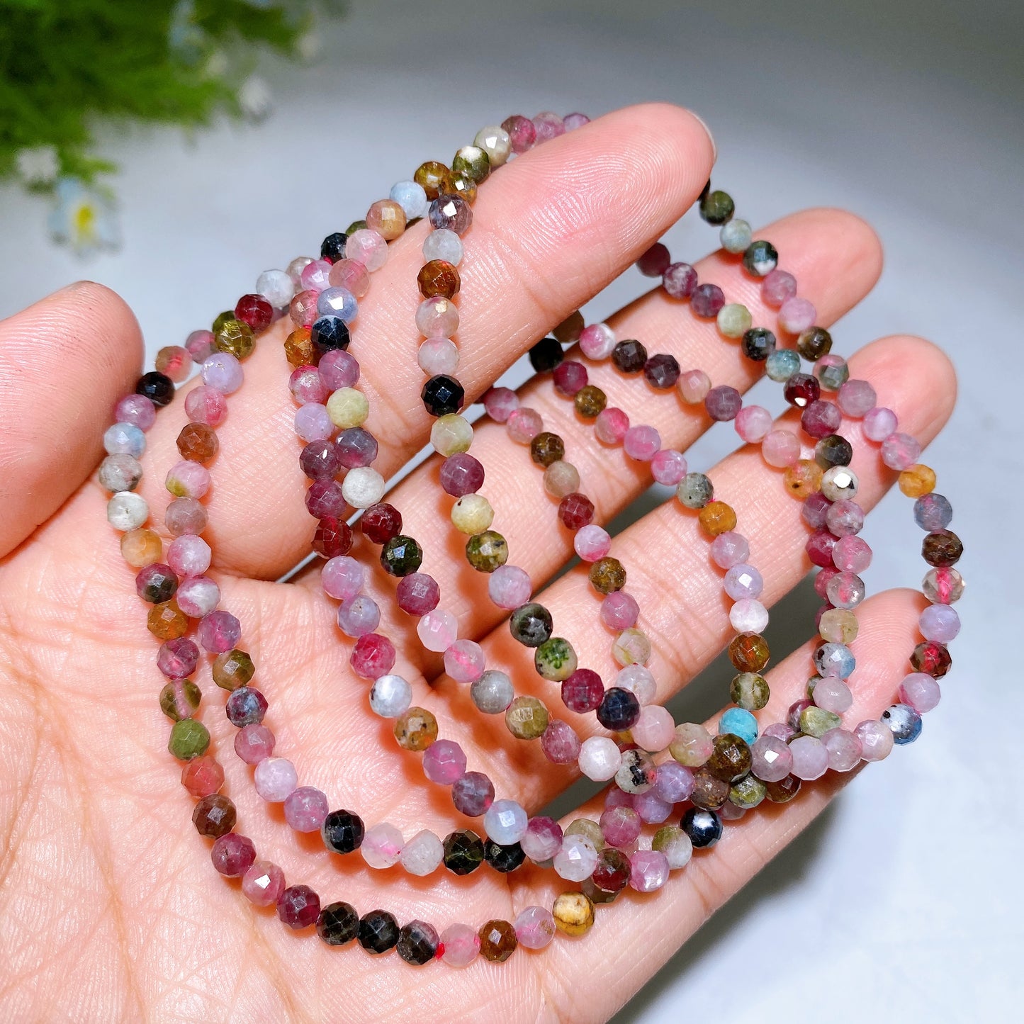 4mm Faceted Crystal Bracelet Wholesale