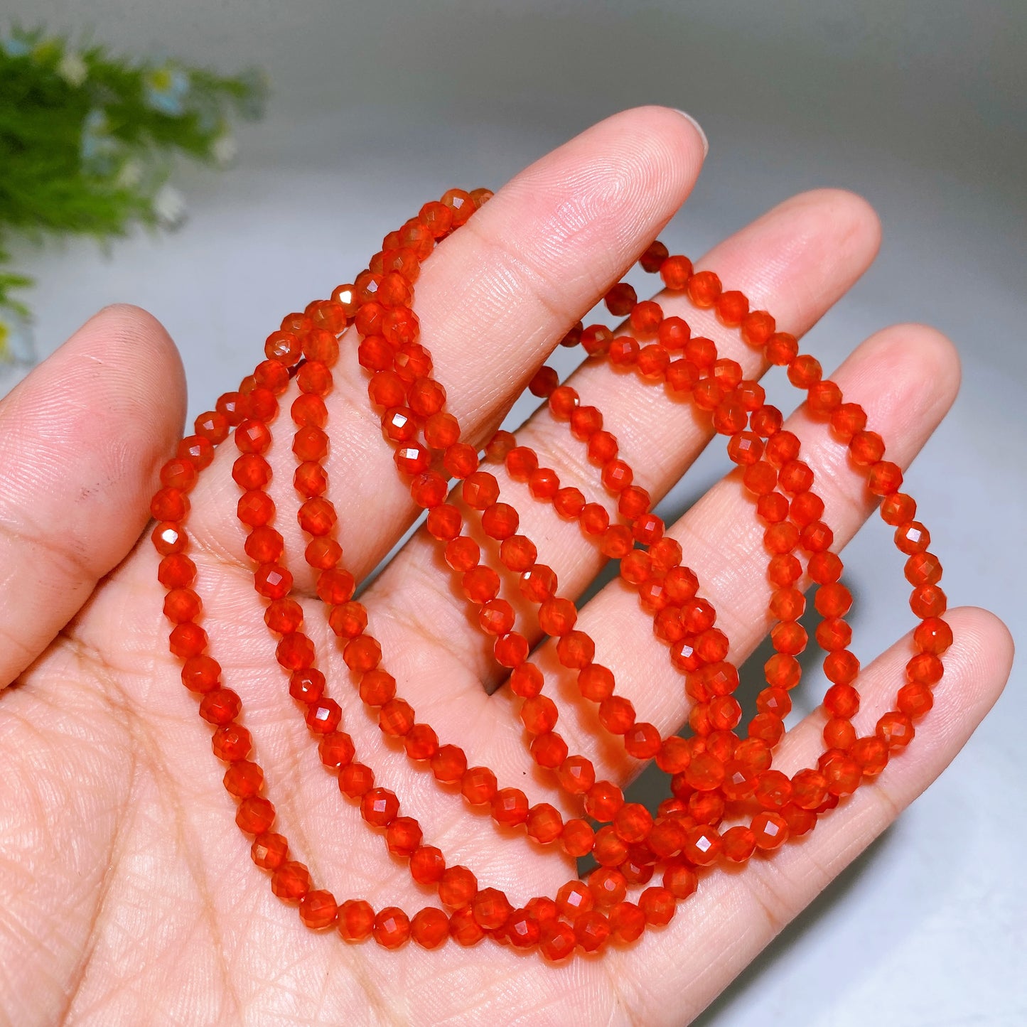 4mm Faceted Crystal Bracelet Wholesale