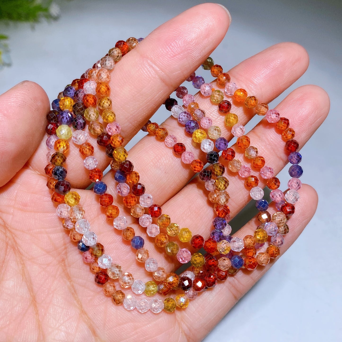4mm Faceted Crystal Bracelet Wholesale