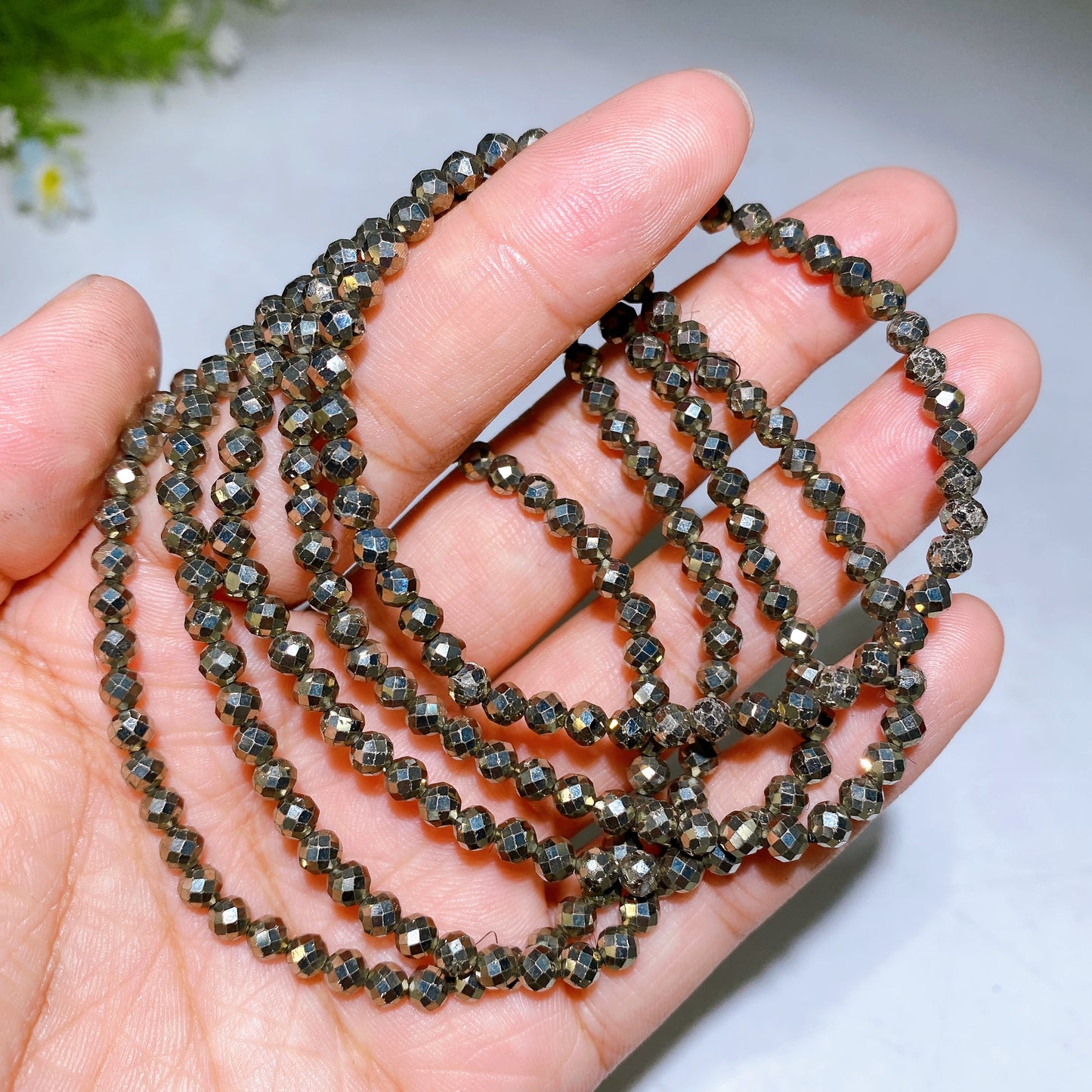 4mm Faceted Crystal Bracelet Wholesale