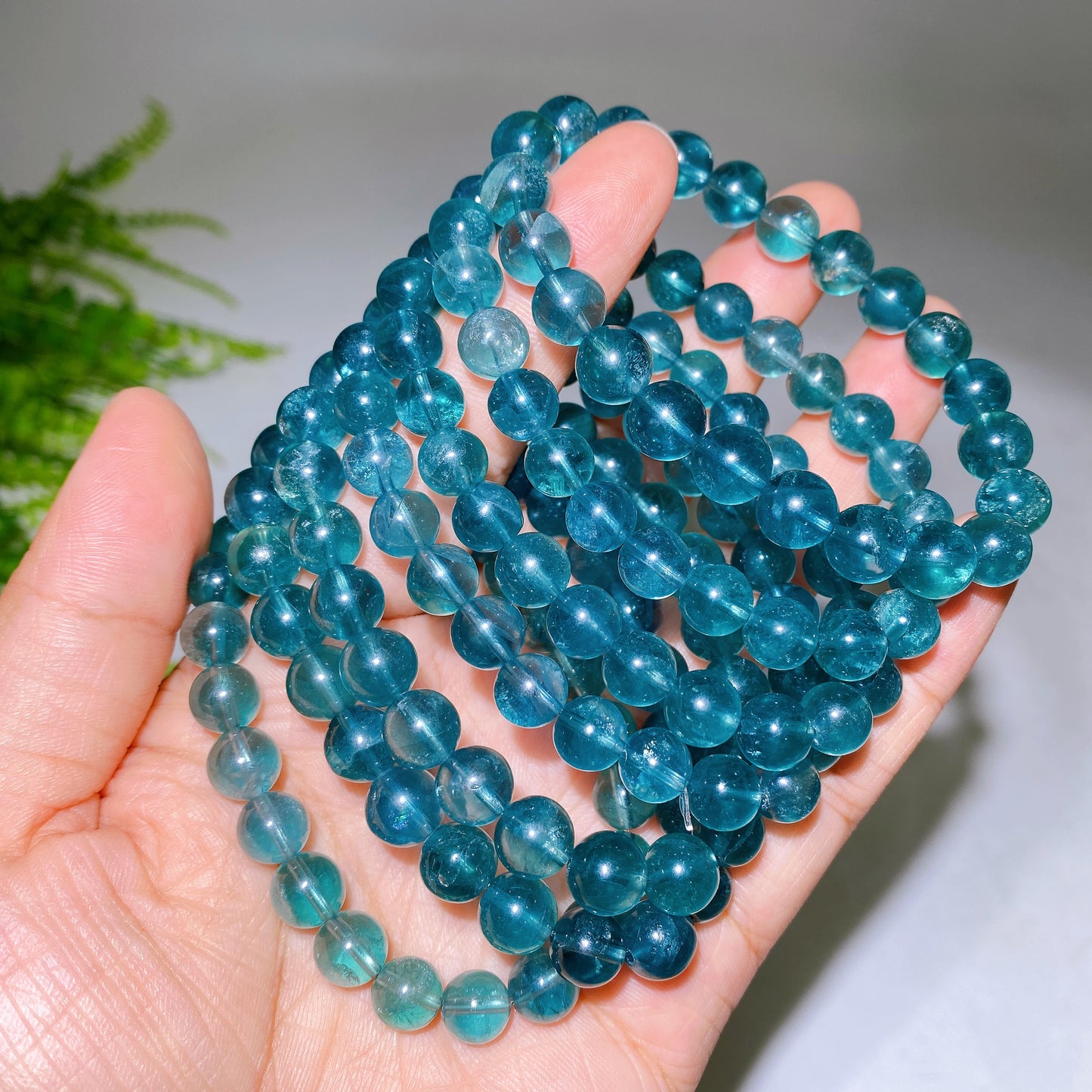 8mm Blue Fluorite Bracelet Wholesale