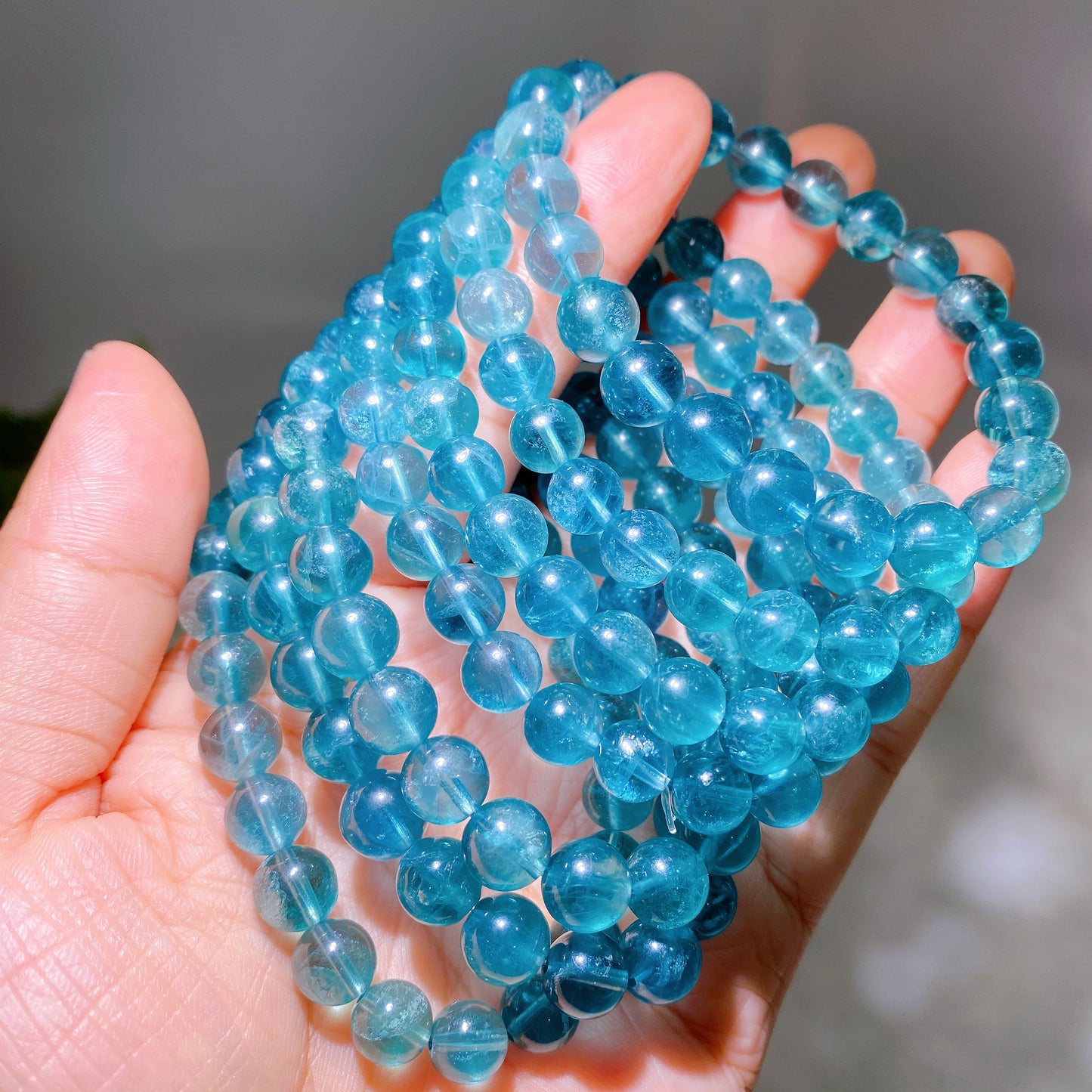 8mm Blue Fluorite Bracelet Wholesale