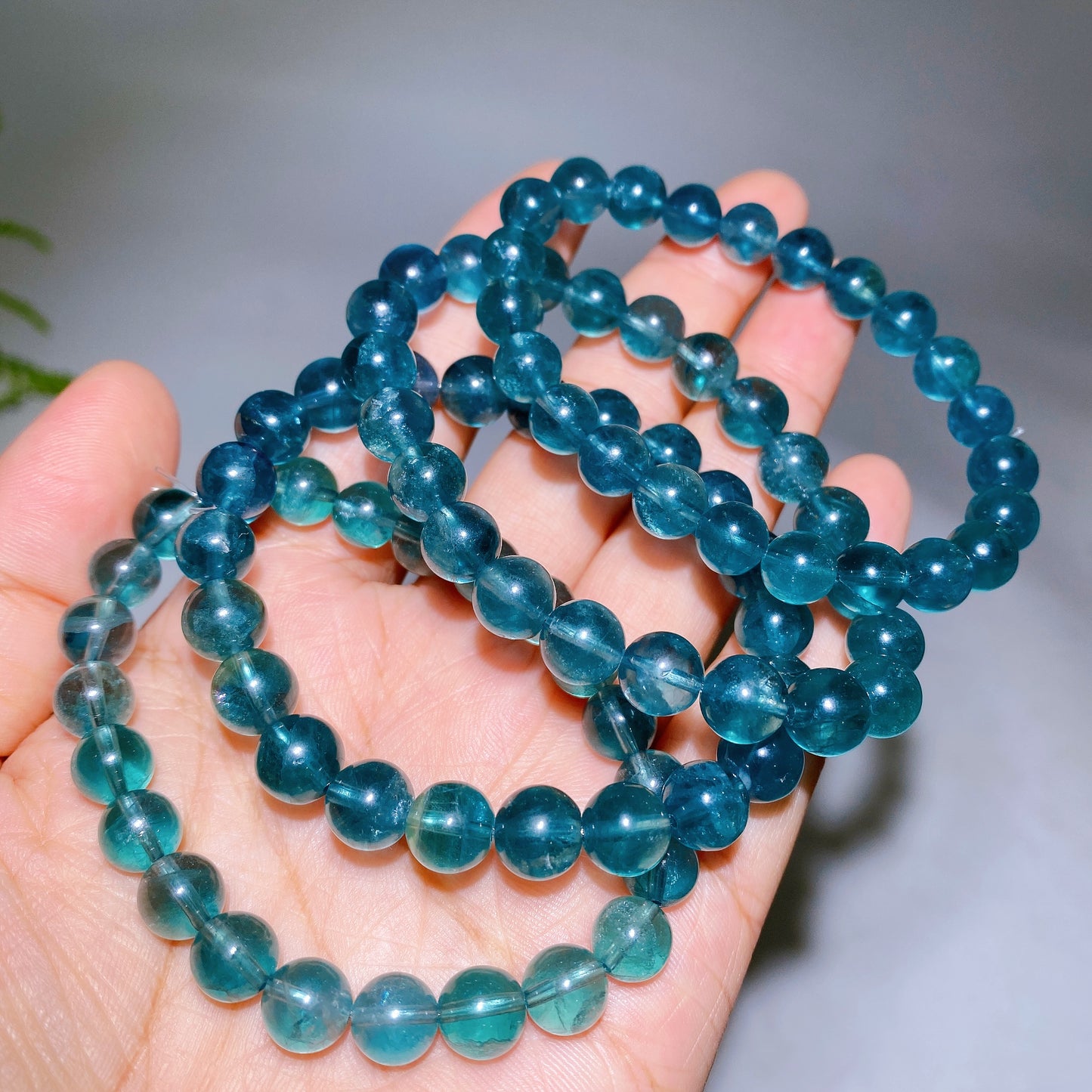 8mm Blue Fluorite Bracelet Wholesale