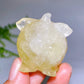 1.6" Natural Crystal Strawberry Pig Carving Wholesale
