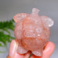 1.6" Natural Crystal Strawberry Pig Carving Wholesale