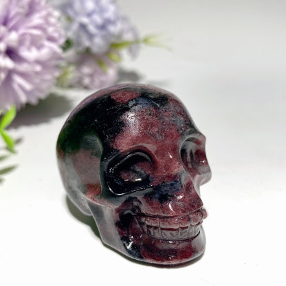 1.9"-2.0" Mixed Crystal Skull Carvings Bulk Wholesale