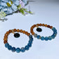 8mm Kyanite with Jade & Wood Bracelet Crystal Healing Bulk Wholesale