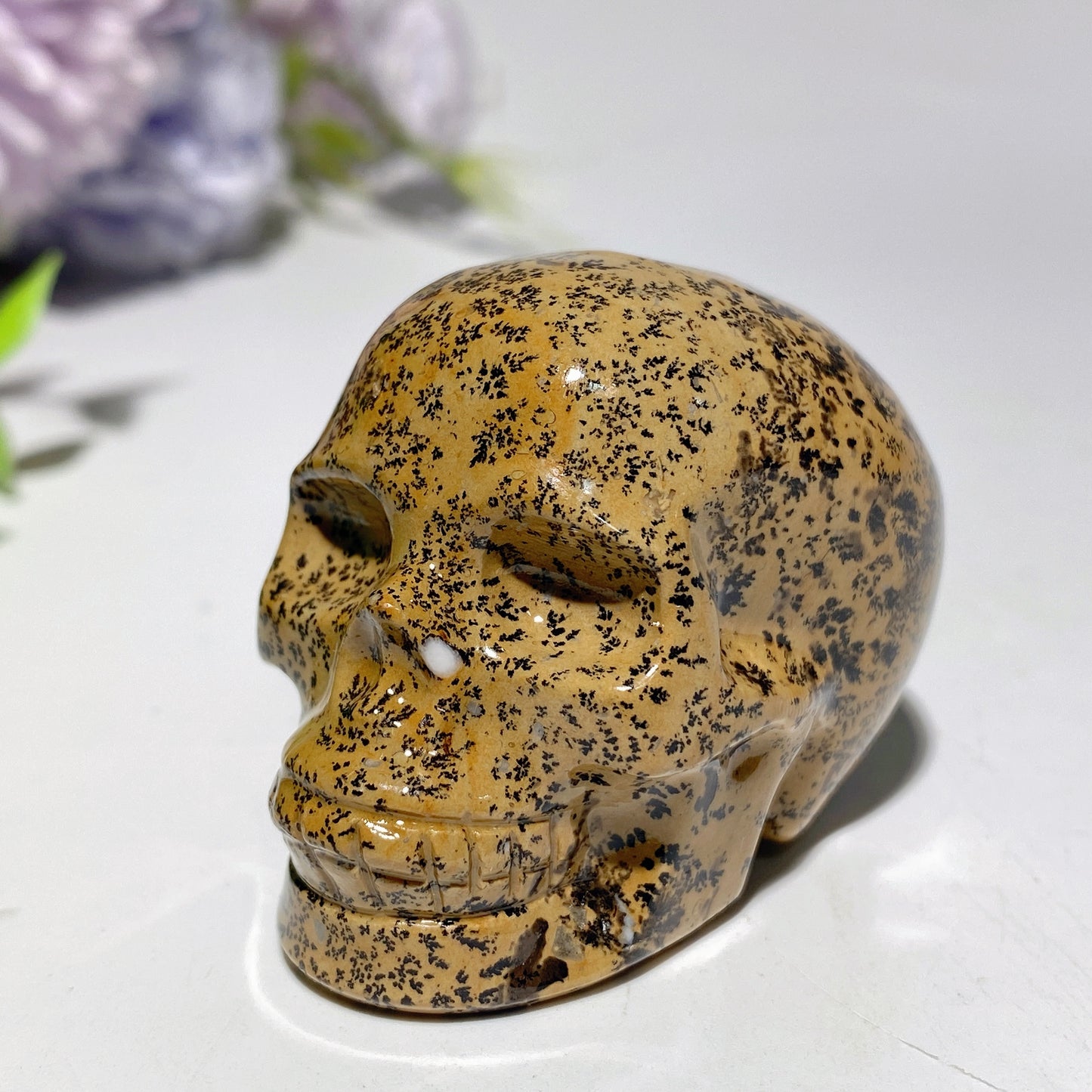 1.9"-2.0" Mixed Crystal Skull Carvings Bulk Wholesale