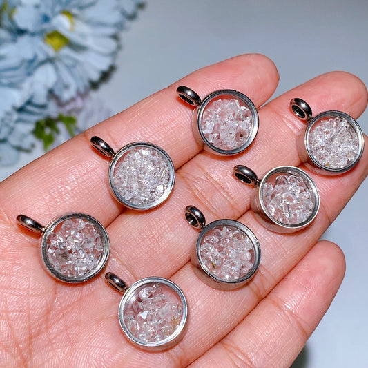 Herkimer Diamond Pendant Crystal Healing Bulk Wholesale