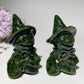 3.1" Serpentine Ghost with Wizard's Hat Carvings Bulk Wholesale