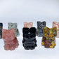 1.3“ Mixed Crystal Mini Cat Carvings Bulk Wholesale