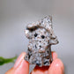 1.5" Natural Crystal Ghost with Witch's Hat Carving for Halloween Wholesale