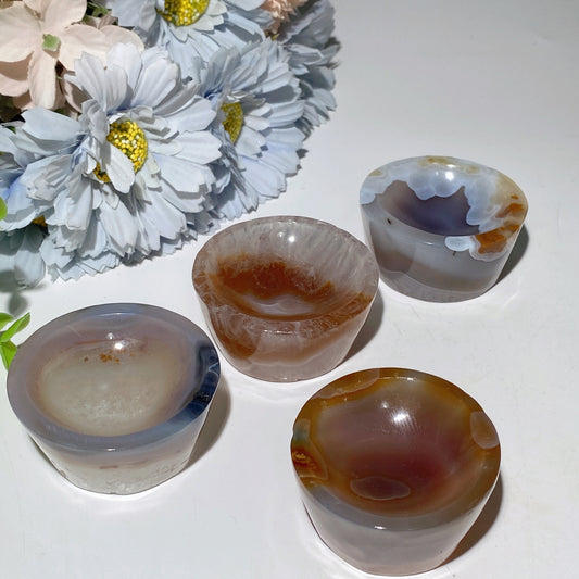 2.0"-2.2“ Agate Bowl Crystal Healing Bulk Wholesale