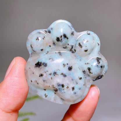 1.9"-2.1" Natural Crystal Paw Carving Wholesale