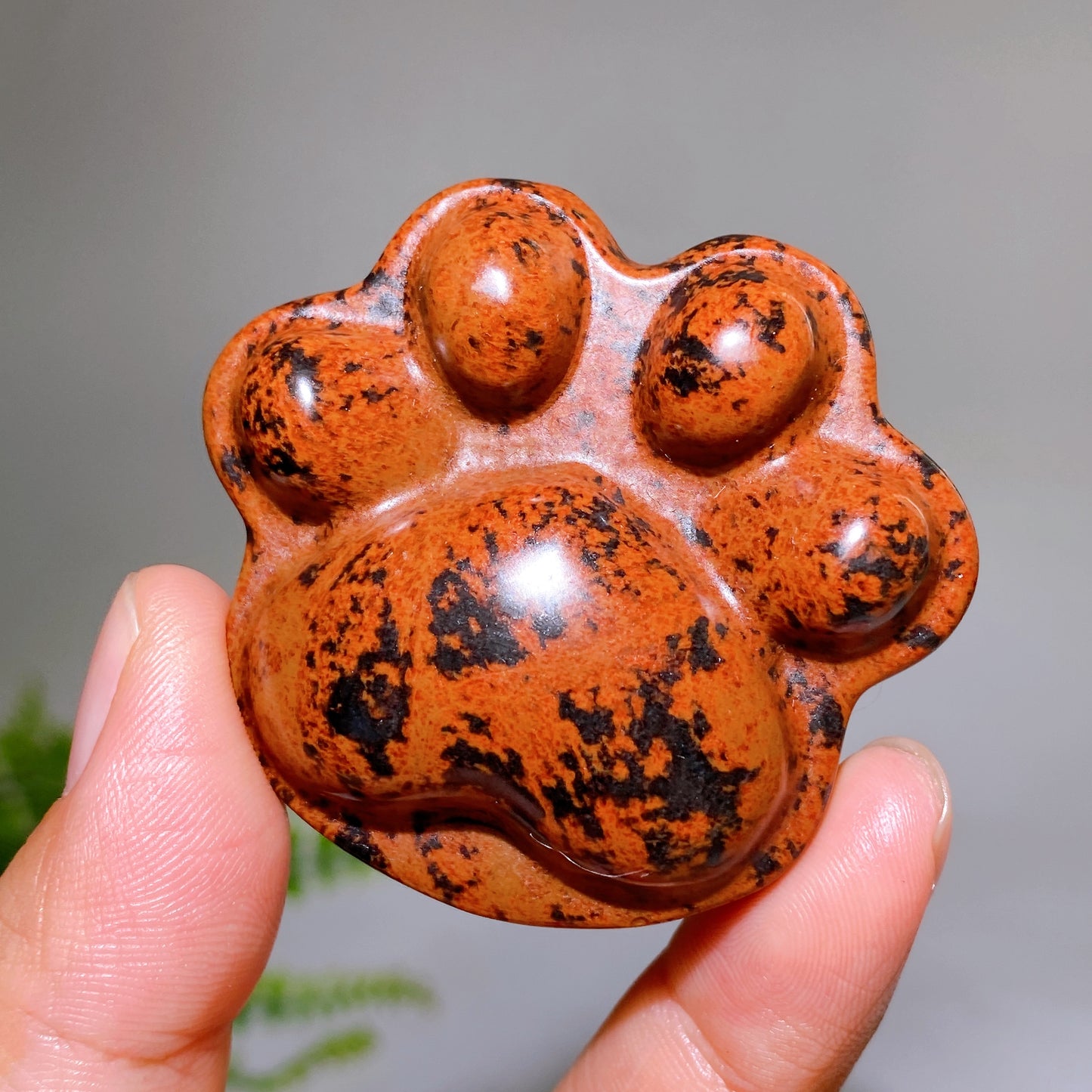1.9"-2.1" Natural Crystal Paw Carving Wholesale