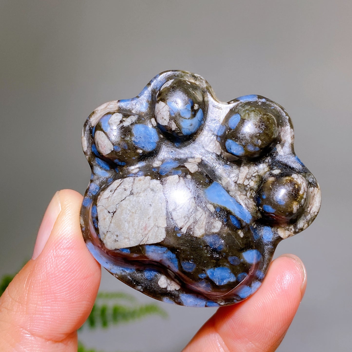1.9"-2.1" Natural Crystal Paw Carving Wholesale