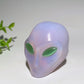 2.0" Mixed Crystal Alien's Head with Random Eyes Crystal Healing Bulk Wholesale