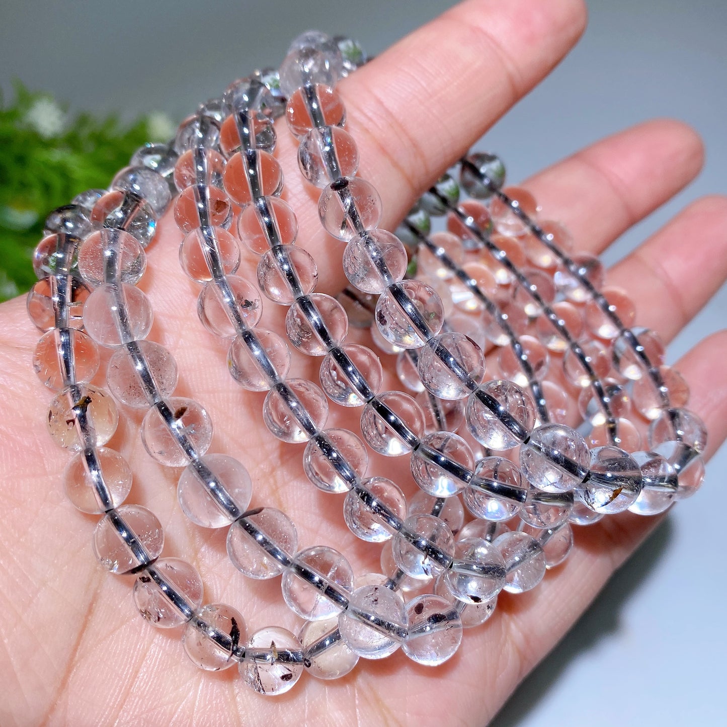 6-8mm Malachite Hackmanite Moonstone Crystal Bracelet Crystal Healing Bulk Wholesale