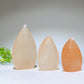 1.5"-3.0" Orange Selenite Free Form  Bulk Wholesale