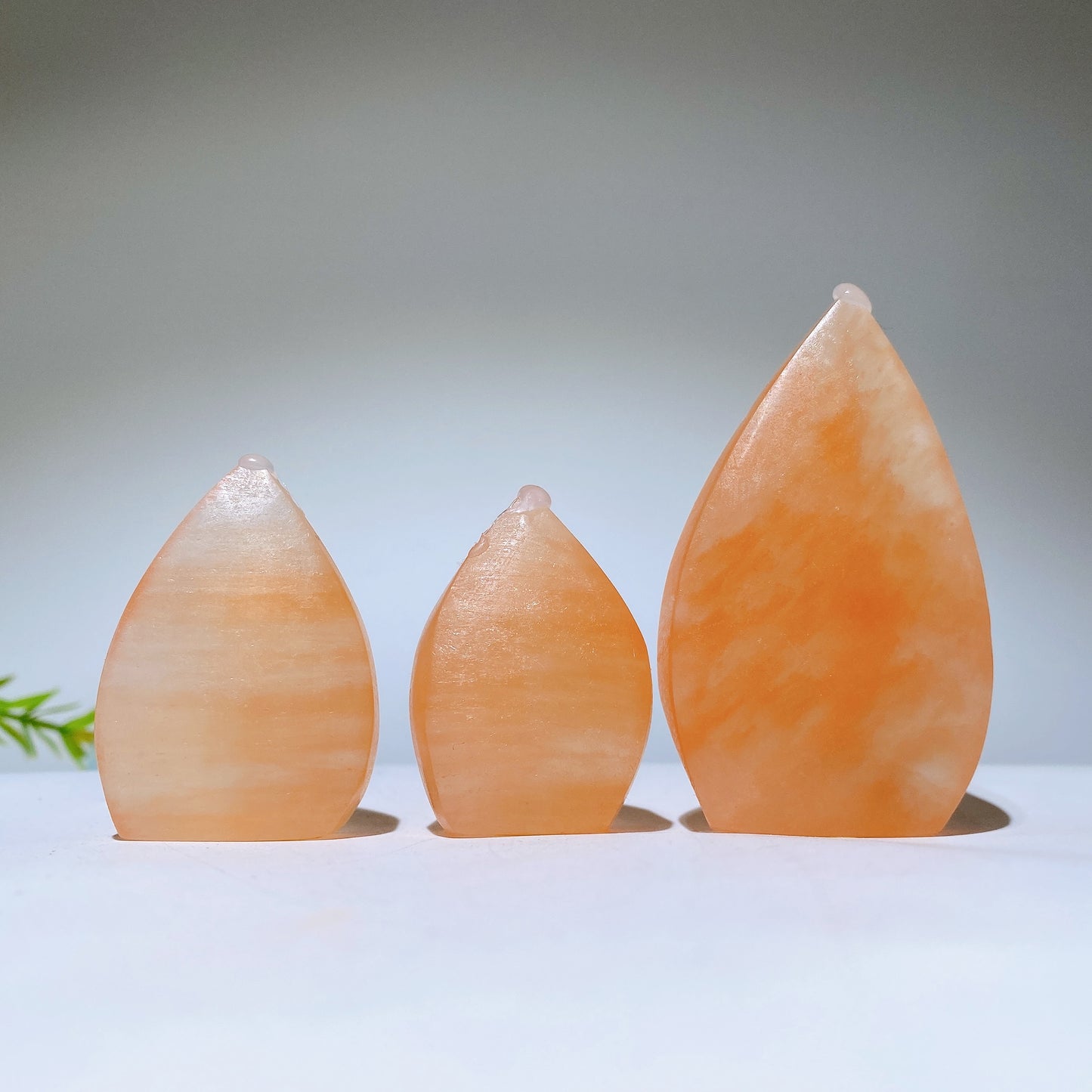 1.5"-3.0" Orange Selenite Free Form  Bulk Wholesale