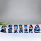1.4" Aura Dark Rainbow Black Obsidian Carvings of Nightmare before Christmas Wholesale